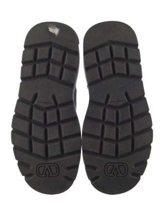 Valentino Leather Chelsea Boots