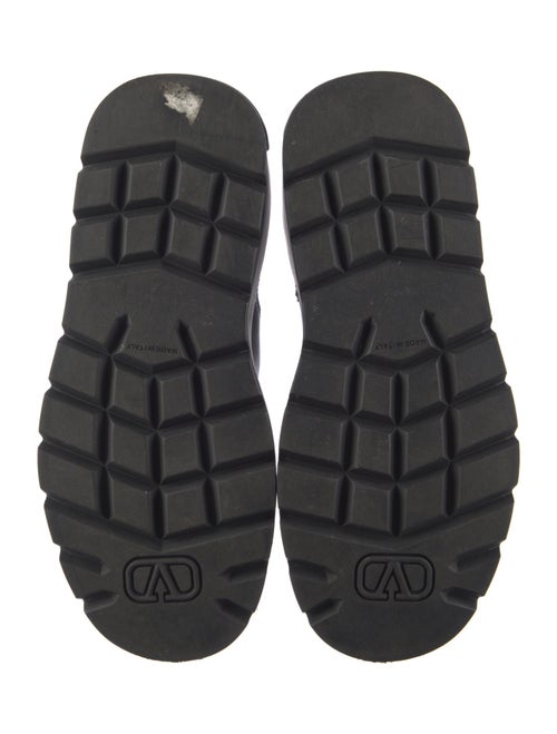 Valentino Leather Chelsea Boots