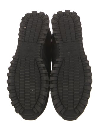 Valentino Rockstud Accents Suede Sneakers