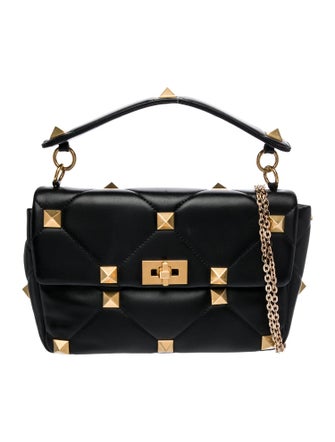 Valentino Rockstud Top Handle Bag