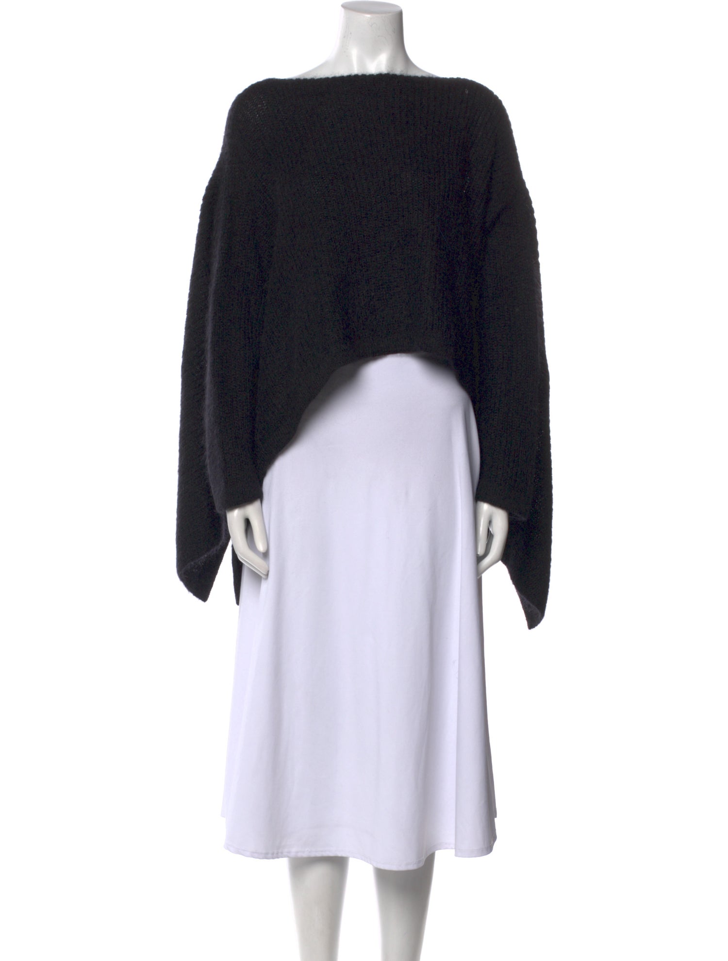 Valentino Mohair Bateau Neckline Sweater