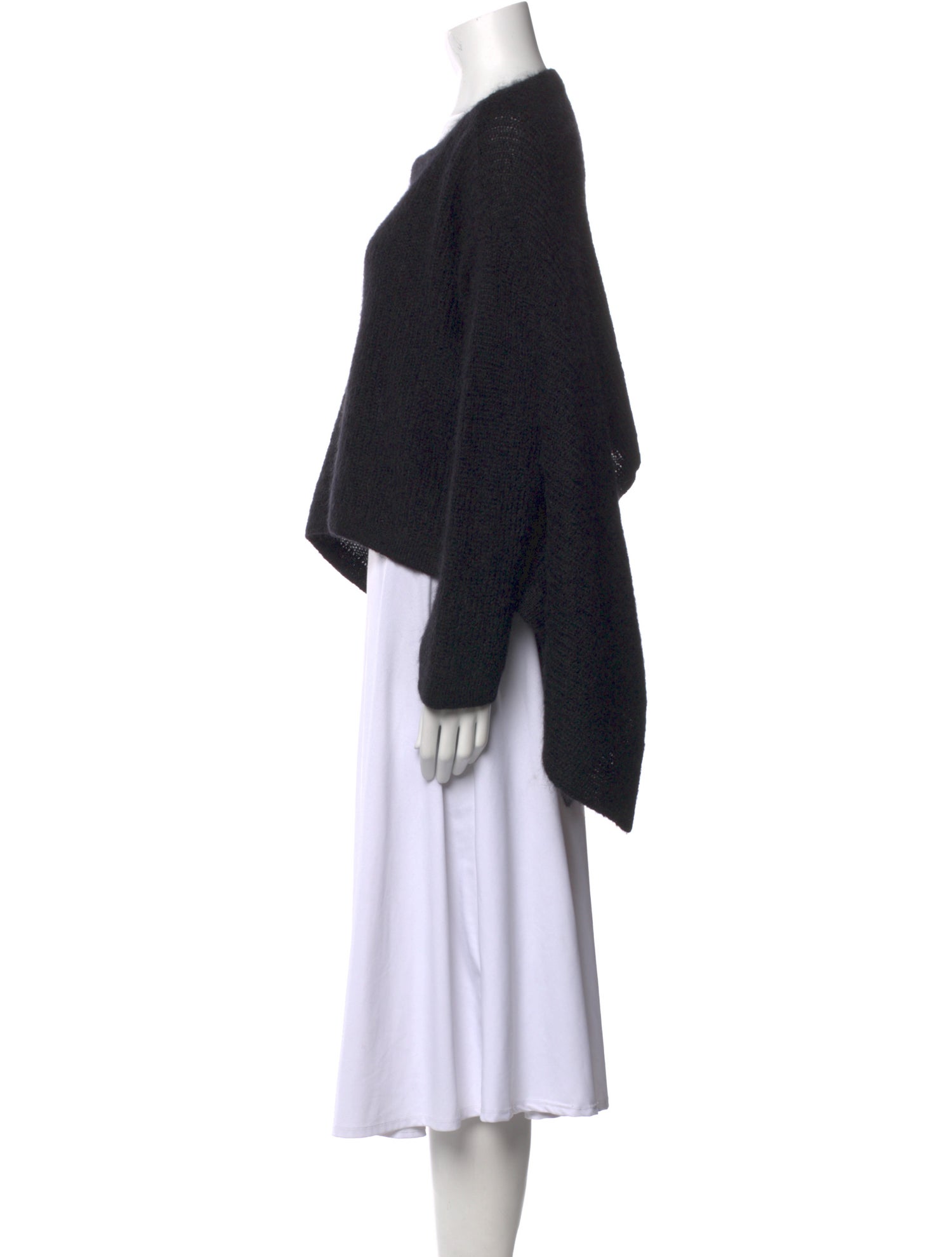 Valentino Mohair Bateau Neckline Sweater