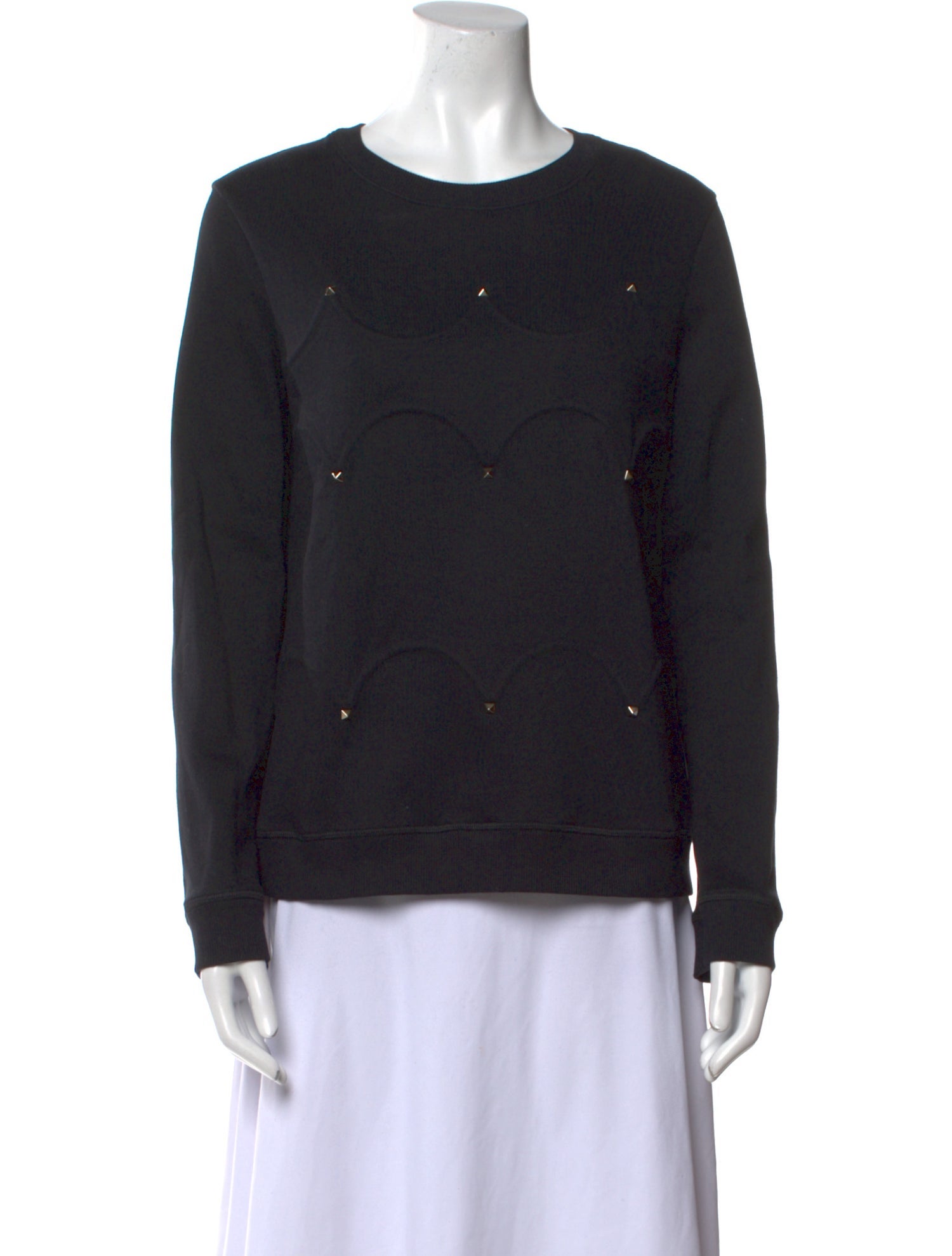 Valentino Crew Neck Long Sleeve Sweatshirt
