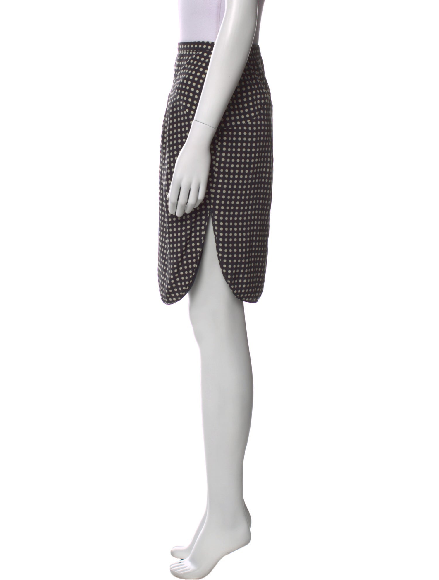 Valentino Silk Knee-Length Skirt