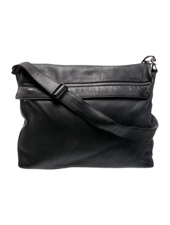 Valentino Leather Messenger Bag