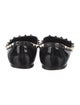 Valentino Rockstud Accents Patent Leather Ballet Flats