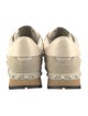 Valentino Rockstud Accents Leather Athletic Sneakers