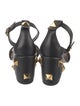 Valentino Rockstud Accents Leather Sandals