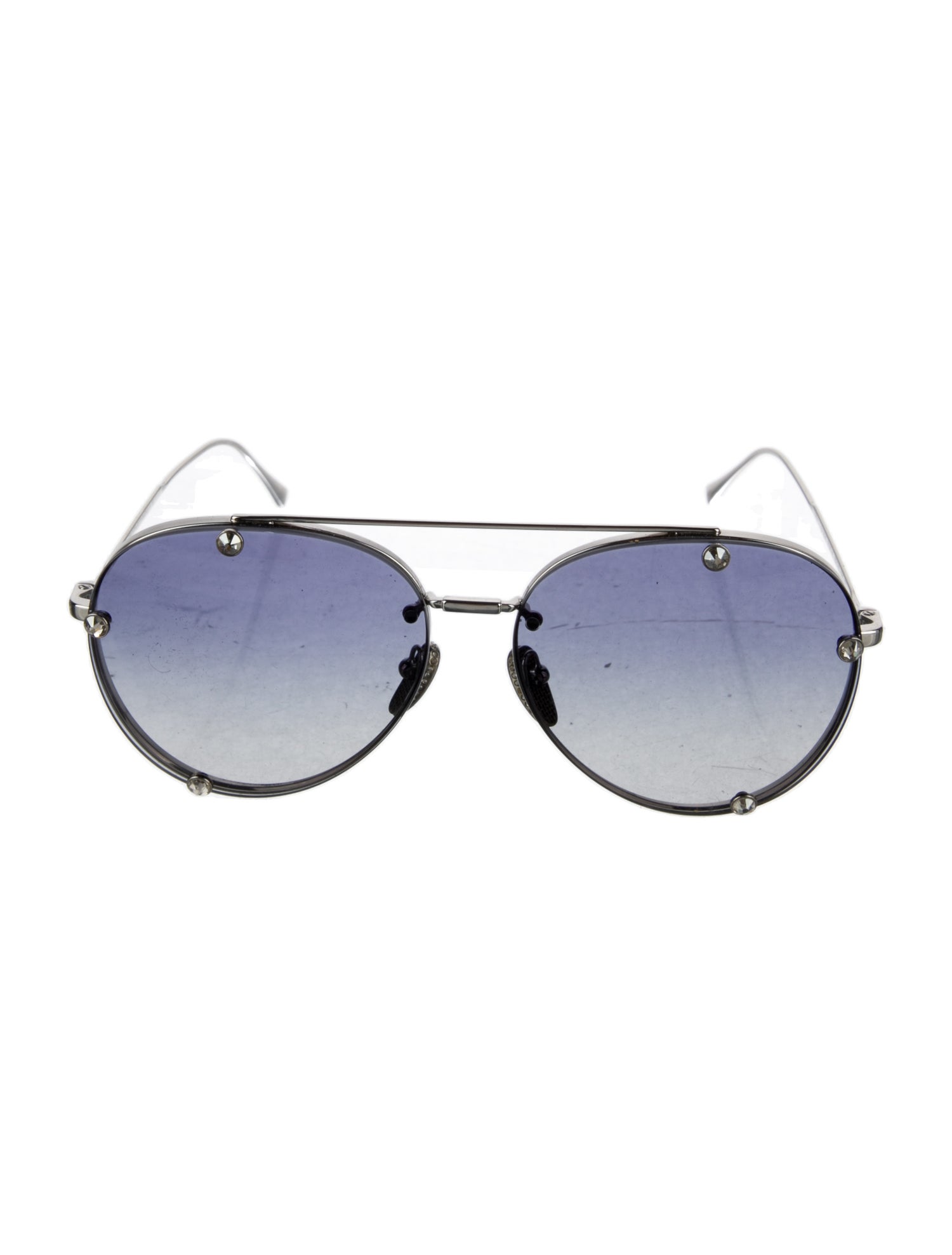Valentino Aviator Gradient Sunglasses