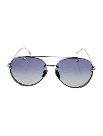 Valentino Aviator Gradient Sunglasses