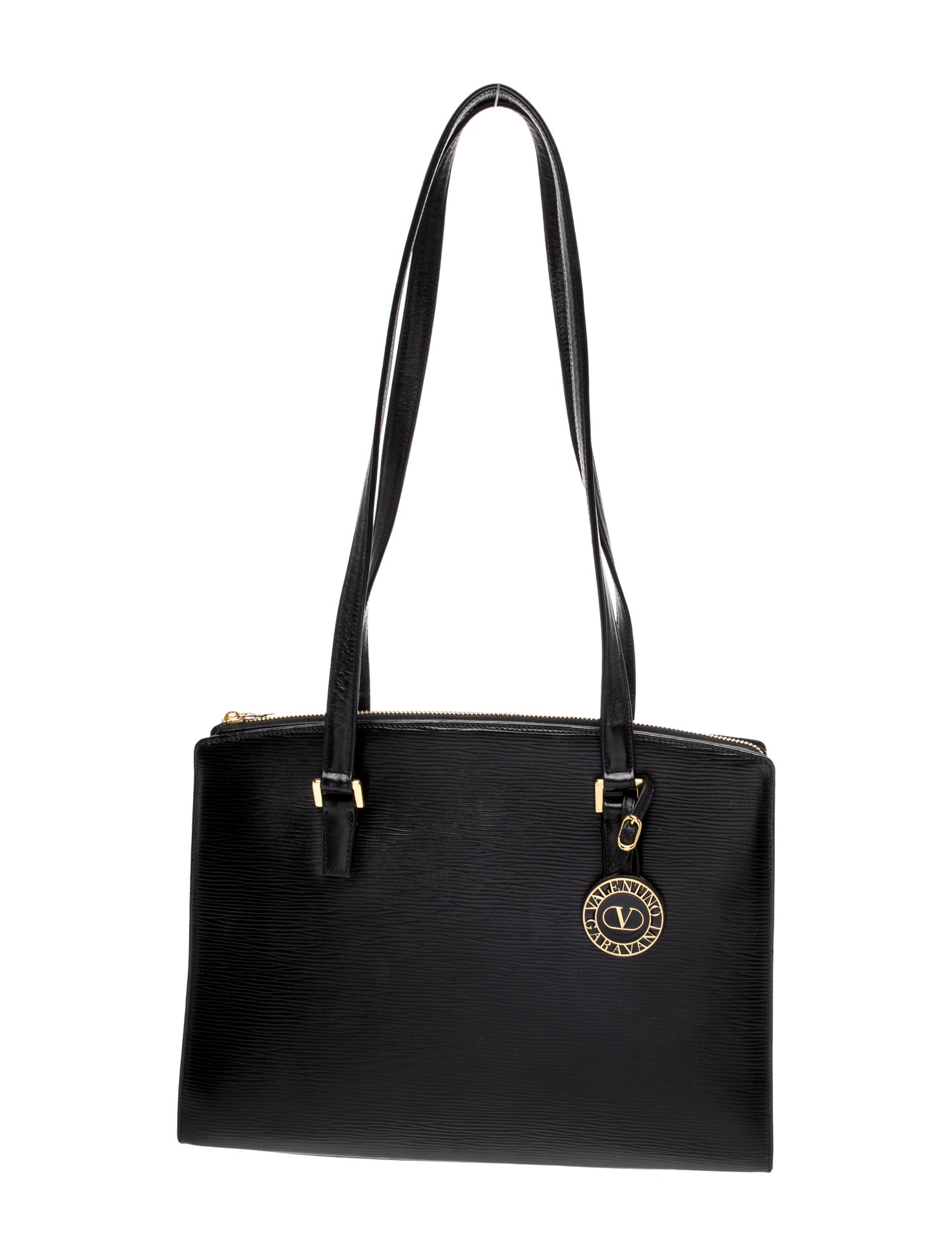 Valentino Leather Shoulder Bag Vintage