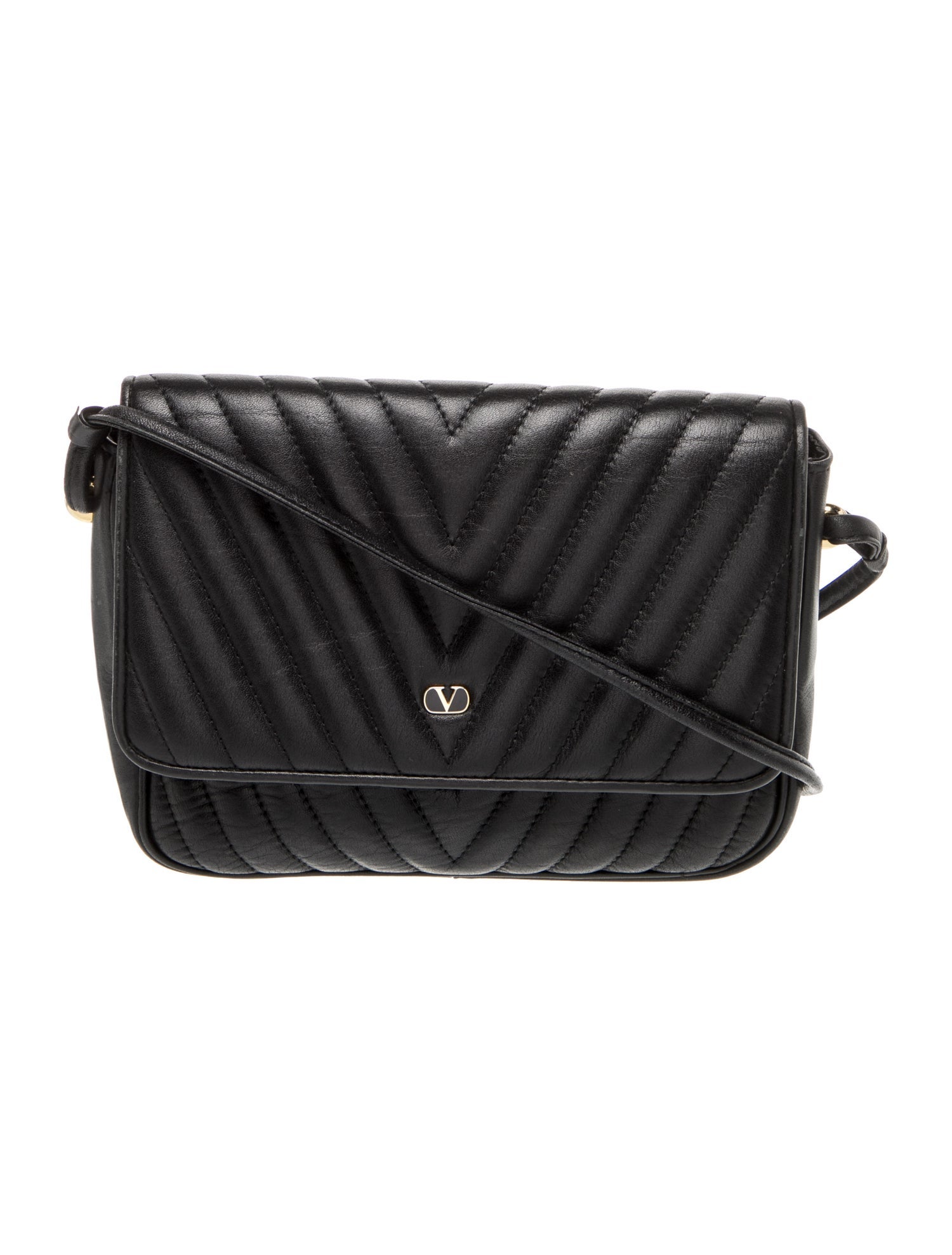 Valentino Leather Crossbody Bag Vintage