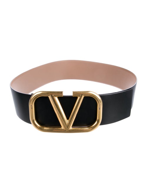 Valentino Wide Leather Belt