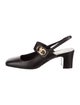Valentino Leather Slingback Pumps