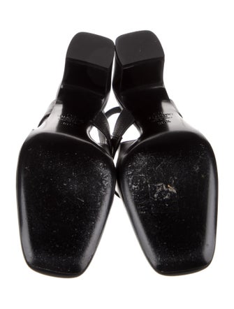 Valentino Leather Slingback Pumps