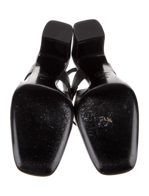 Valentino Leather Slingback Pumps