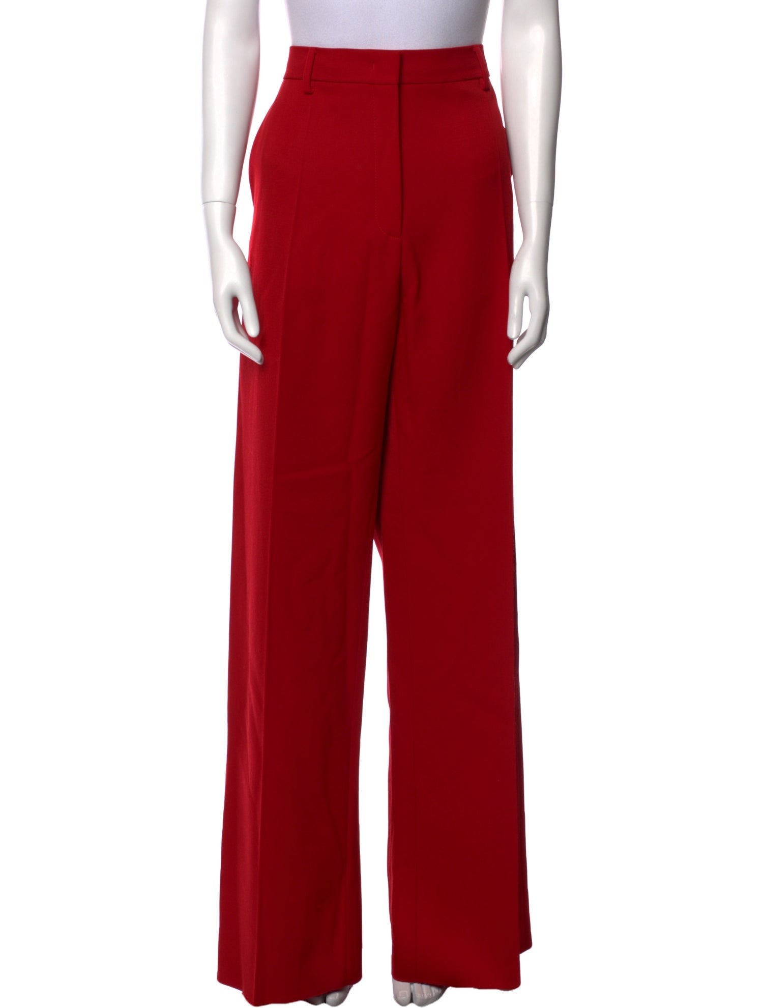 Valentino Virgin Wool Wide Leg Pants w/ Tags