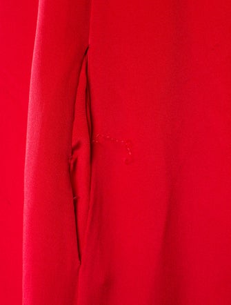 Valentino Silk Mock Neck Jumpsuit