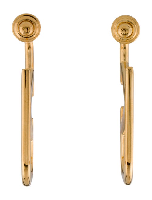 Valentino V Logo Signature Drop Earrings