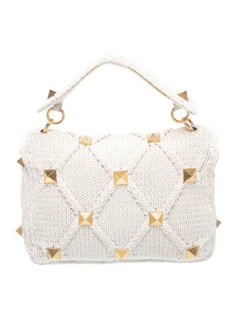 Valentino Rockstud Top Handle Bag