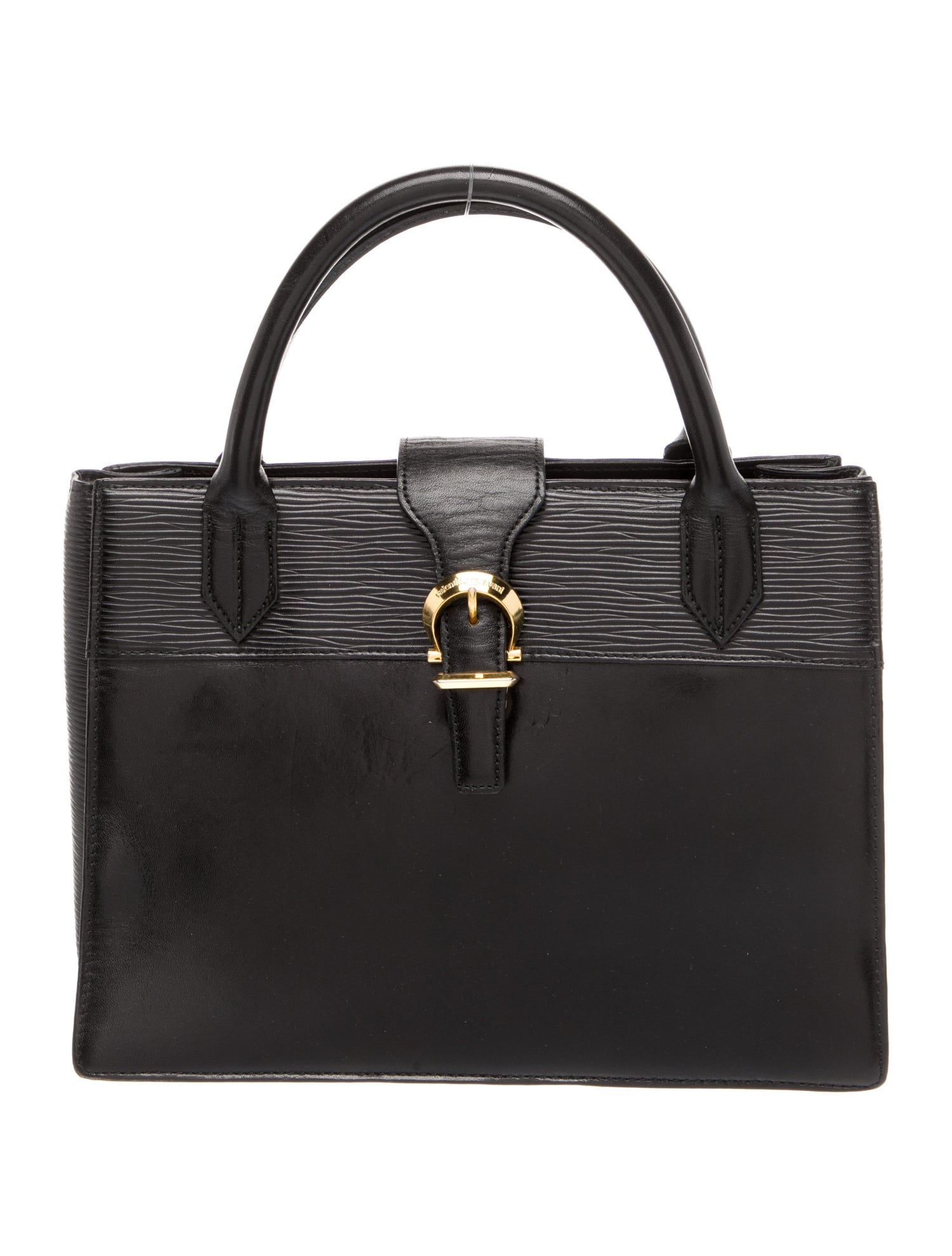 Valentino Leather Top Handle Bag Vintage