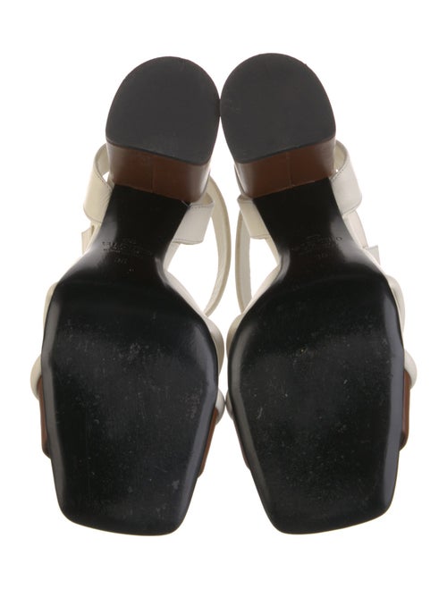 Valentino Rockstud Accents Leather Sandals