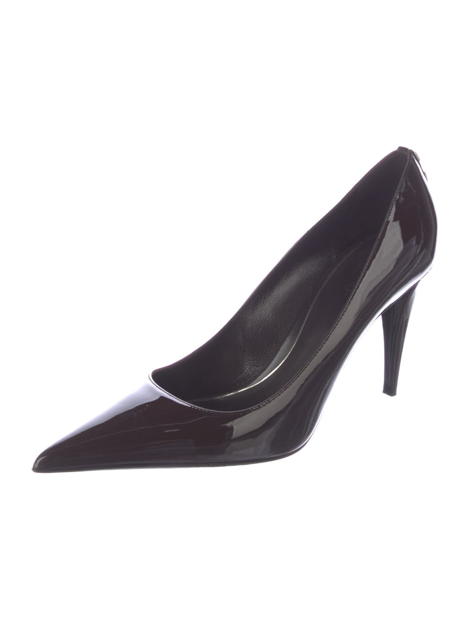 Valentino Rockstud Accents Patent Leather Pumps
