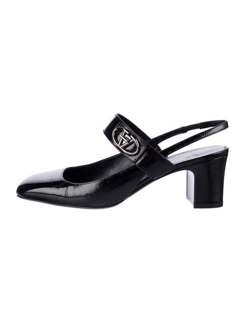 Valentino Patent Leather Slingback Pumps