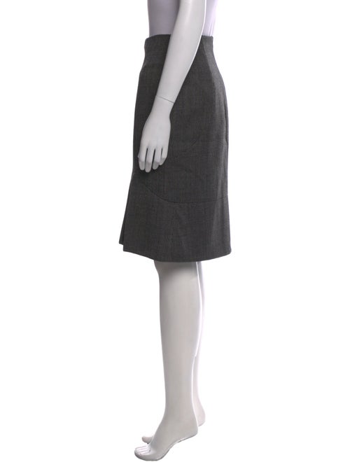 Valentino Virgin Wool Knee-Length Skirt