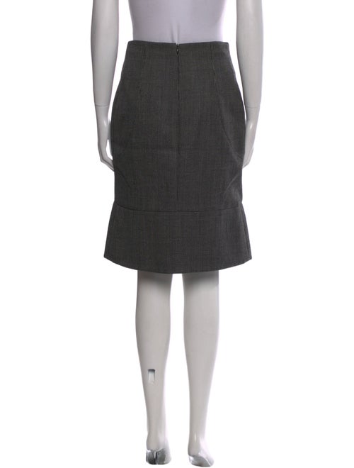 Valentino Virgin Wool Knee-Length Skirt