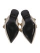 Valentino Rockstud Accents Leather Mules