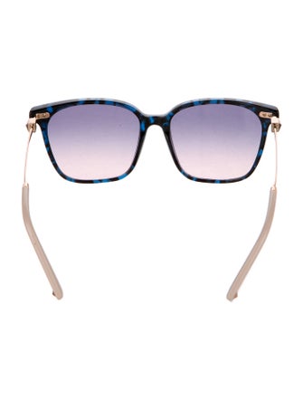 Valentino Rockstud Accents Wayfarer Sunglasses