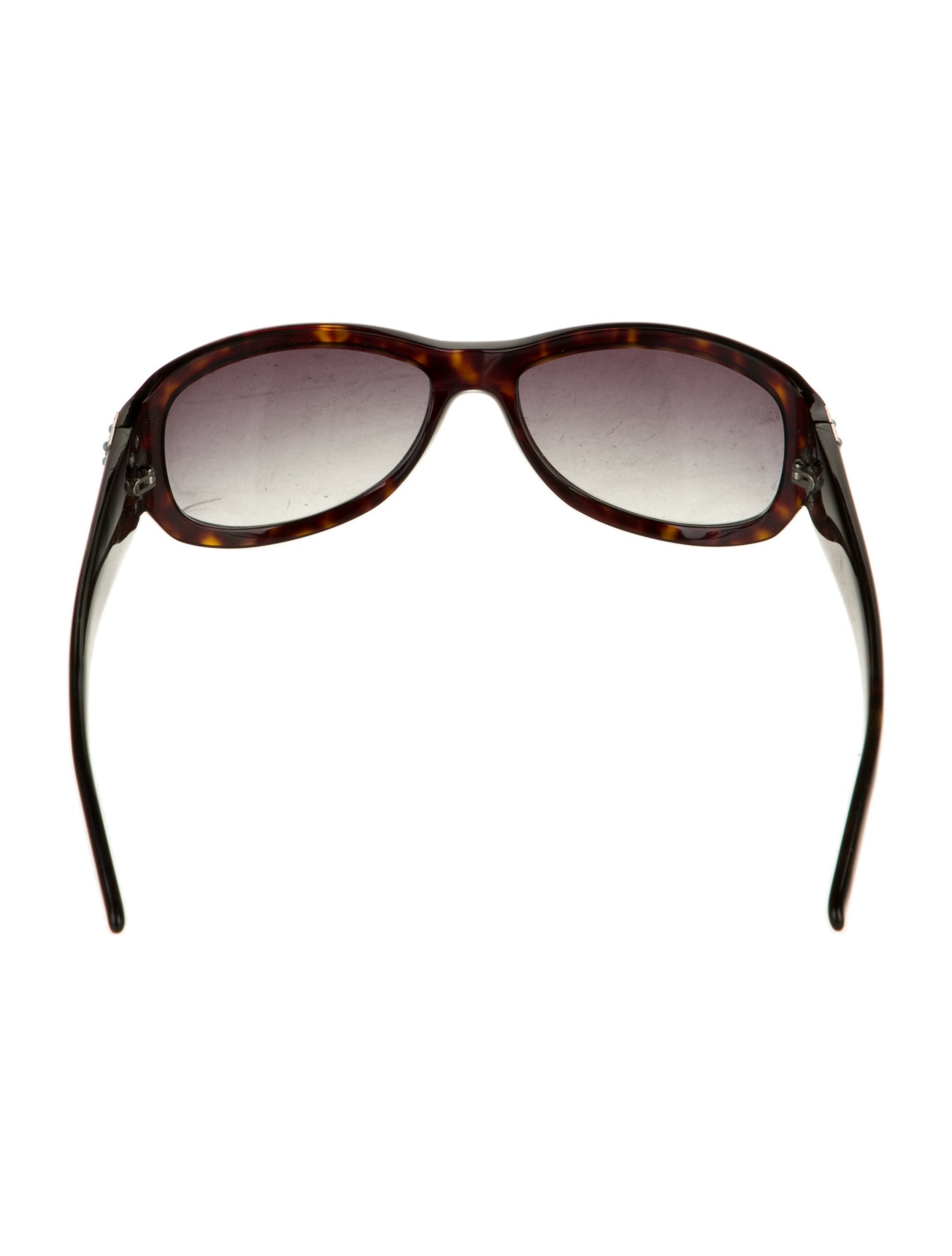 Valentino Rockstud Accents Round Sunglasses