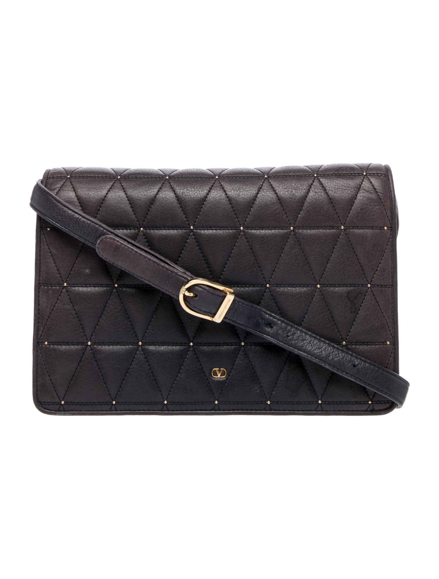 Valentino Leather Crossbody Bag Vintage