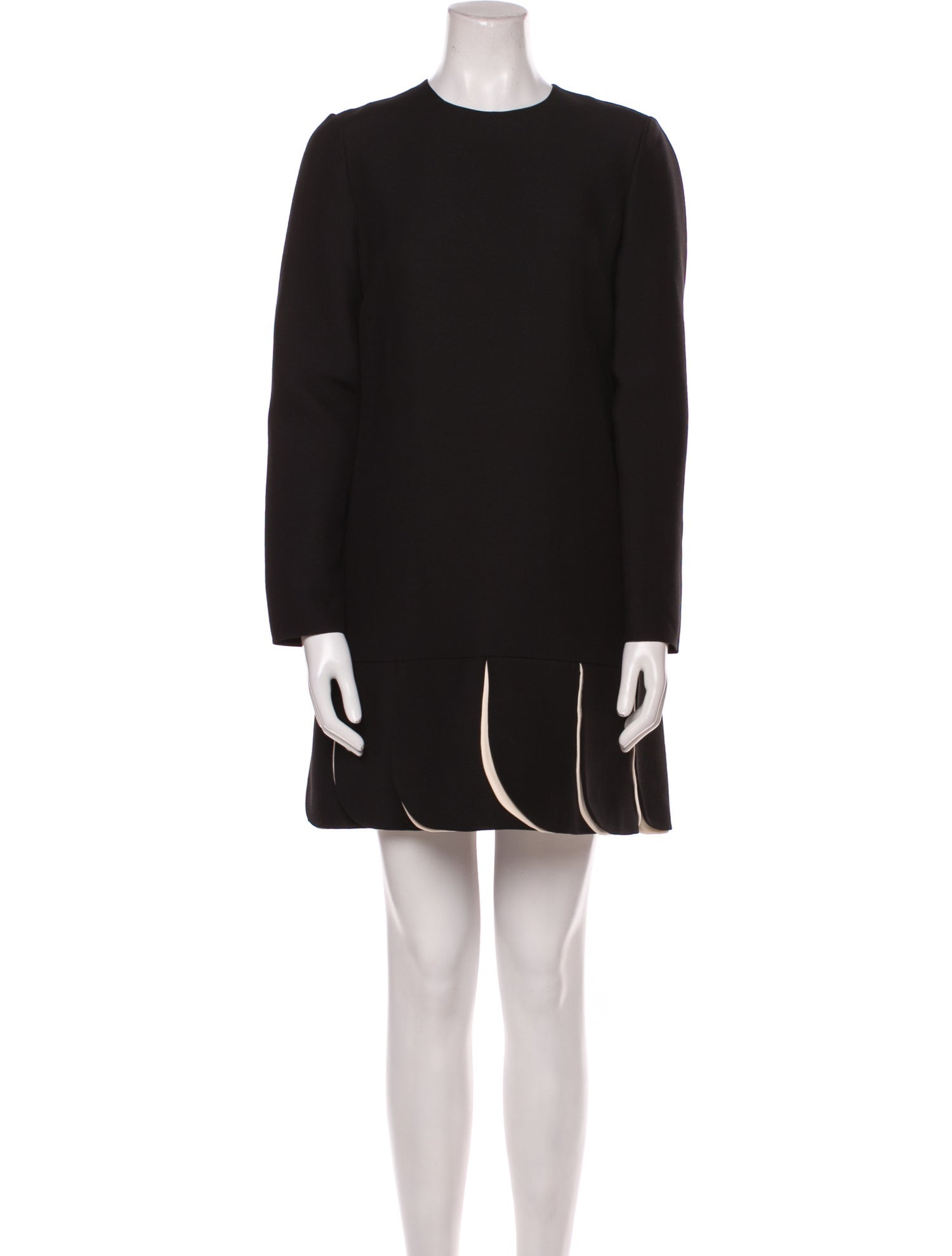 Valentino Virgin Wool Mini Dress w/ Tags