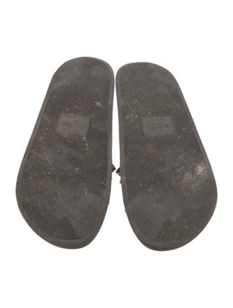 Valentino Rockstud Accents Rubber Slides