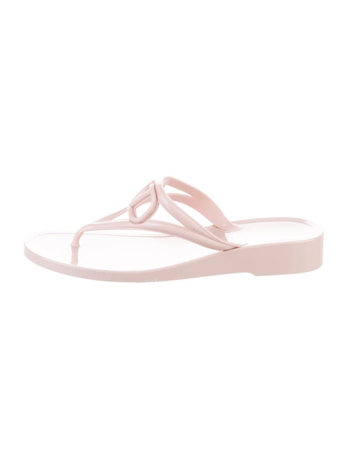 Valentino Rubber Flip Flops