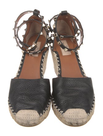 Valentino Rockstud Accents Leather D'Orsay Pumps