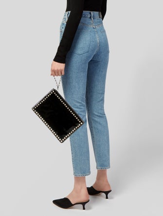 Valentino Rockstud Clutch