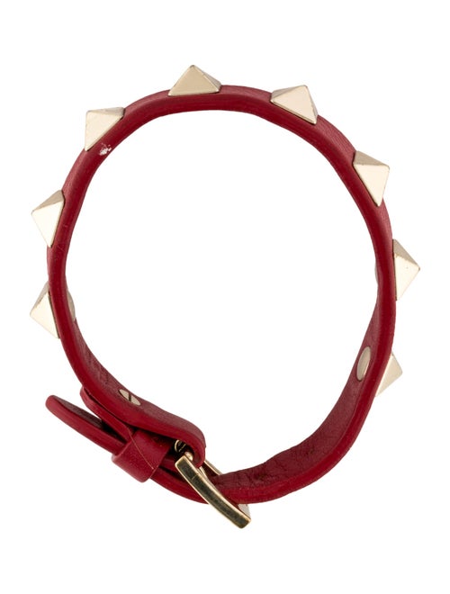 Valentino Rockstud Leather Bracelet