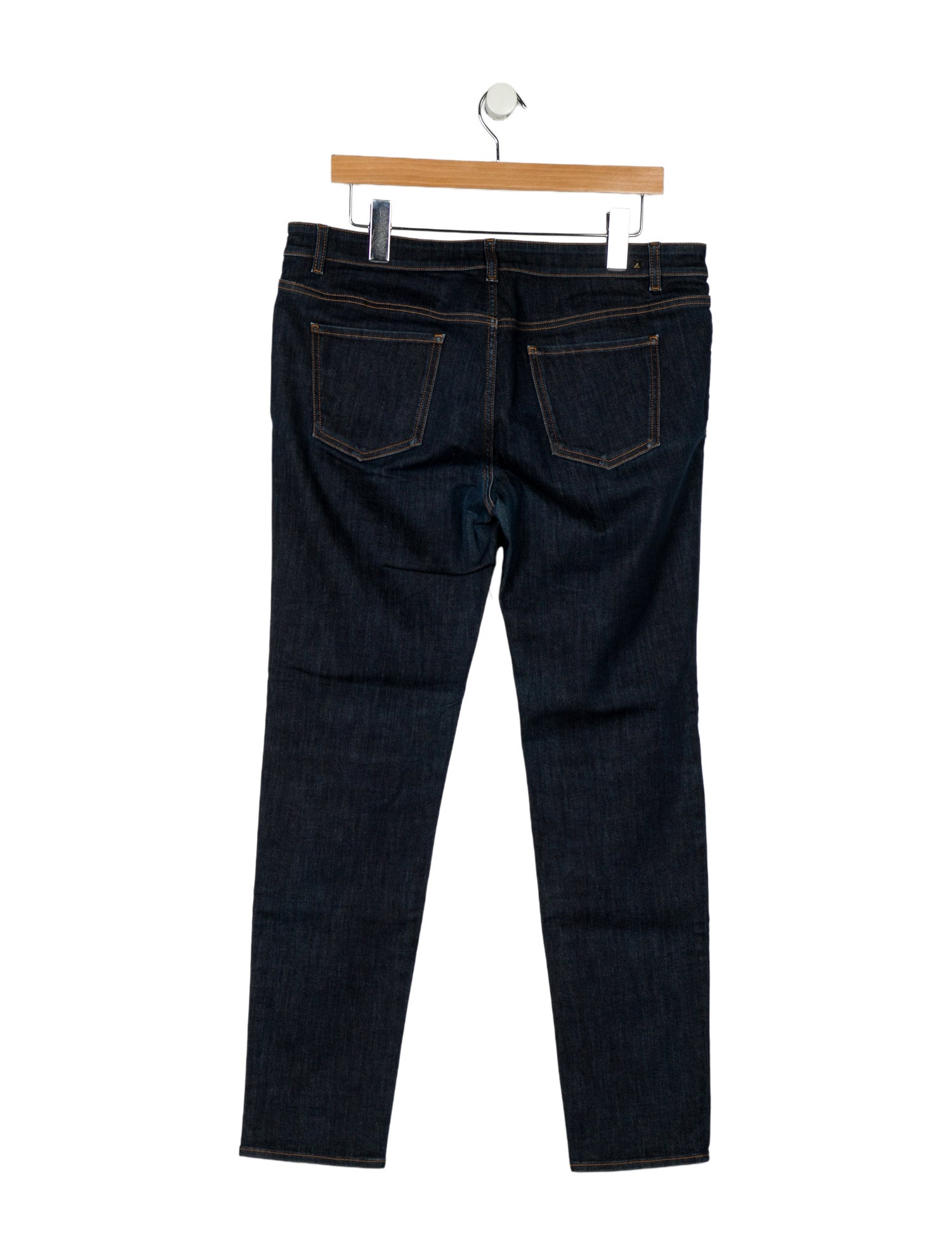 Valentino Rockstud Accents Skinny Jeans