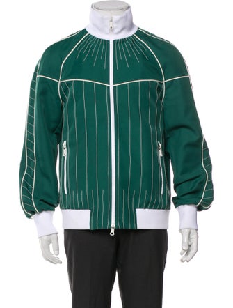 Valentino Striped Windbreaker