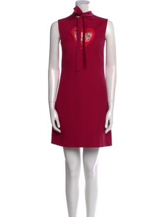 Valentino Virgin Wool Mini Dress