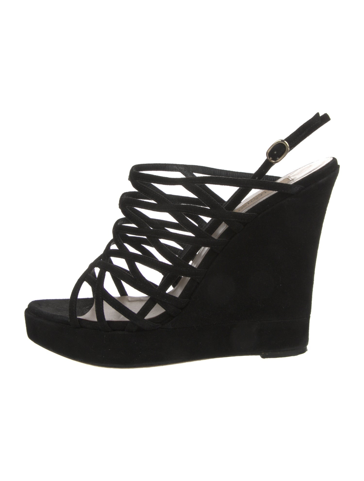 Valentino Suede Slingback Sandals