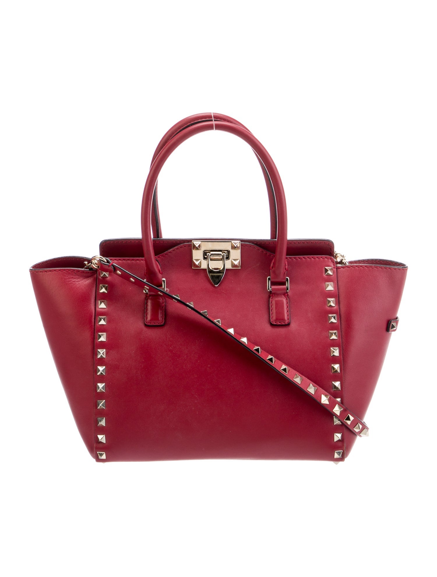 Valentino Rockstud Top Handle Bag