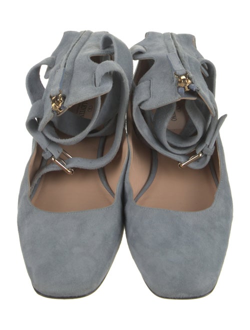 Valentino Suede Ballet Flats