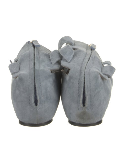 Valentino Suede Ballet Flats