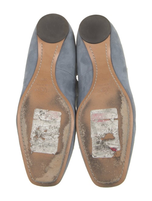 Valentino Suede Ballet Flats