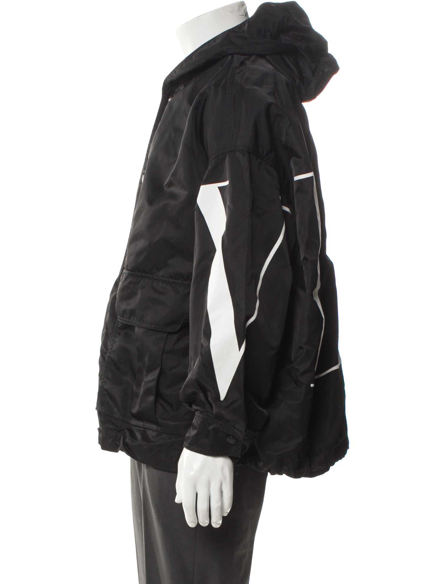 Valentino Rockstud Accents Utility Jacket