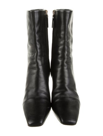 Valentino Rockstud Accents Leather Boots